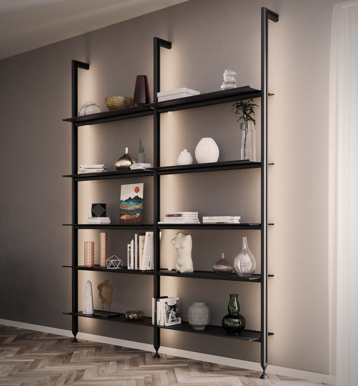 IO-L libreria con LED IO-L libreria con LED