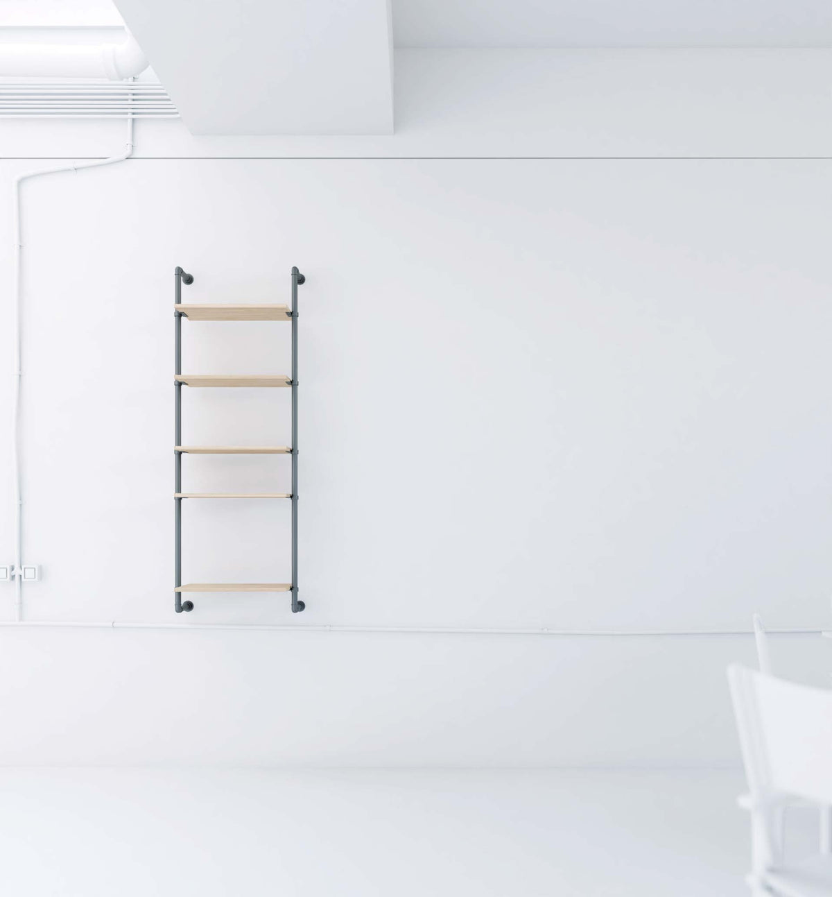 Pipe bookcase Pipe bookcase