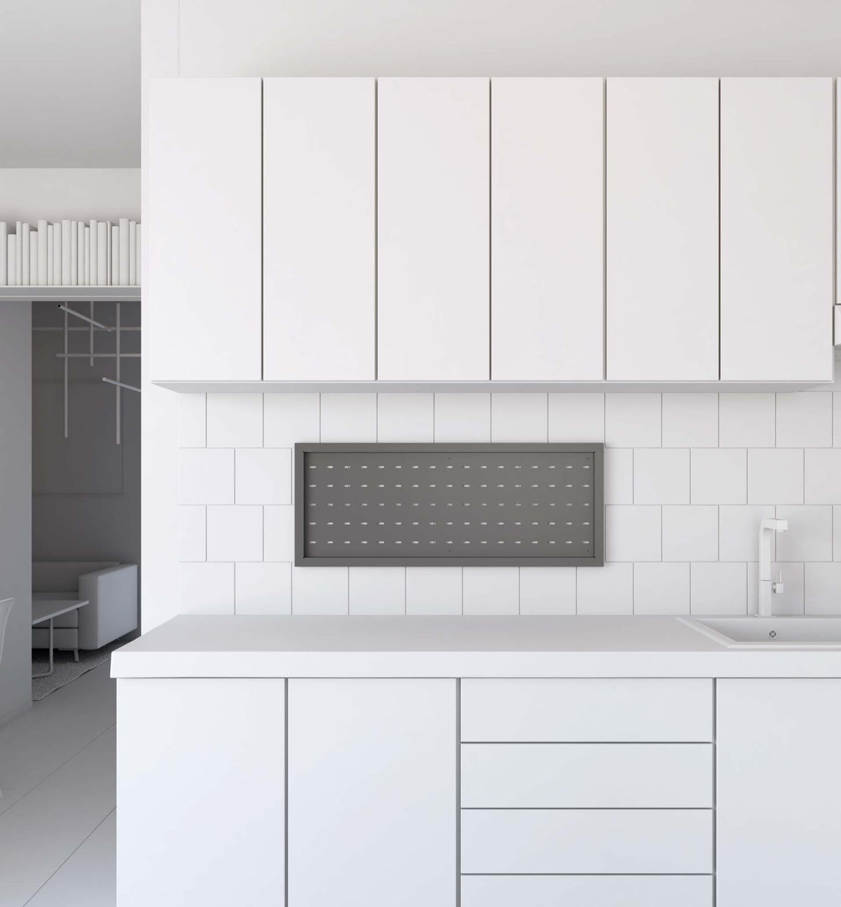 Back kitchen panel