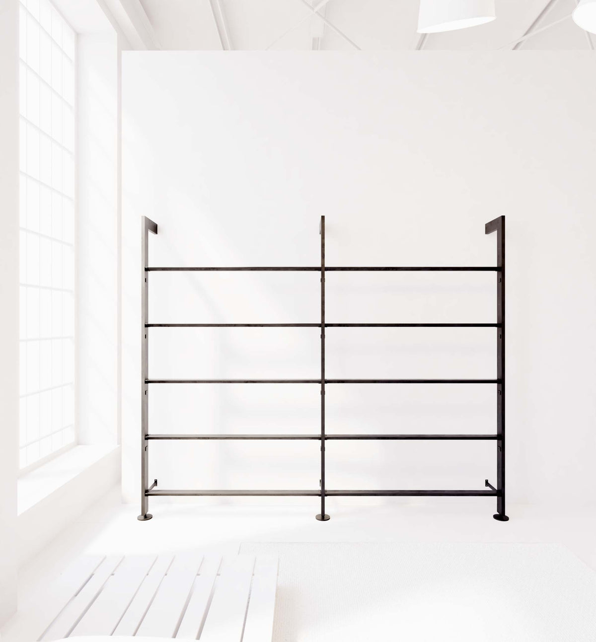 Giostra-L wall-mounted bookcase