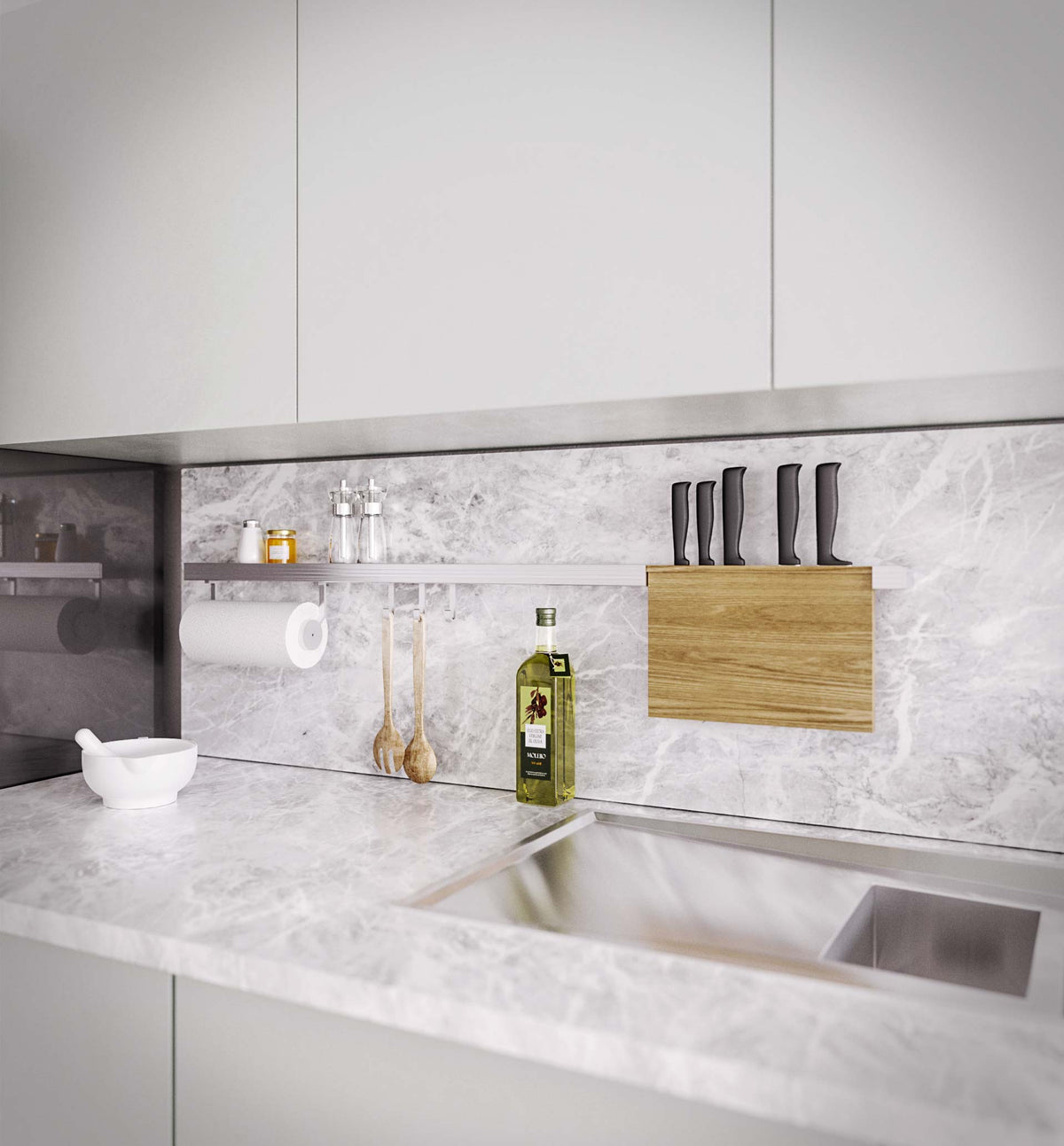 Horizon T with knife block