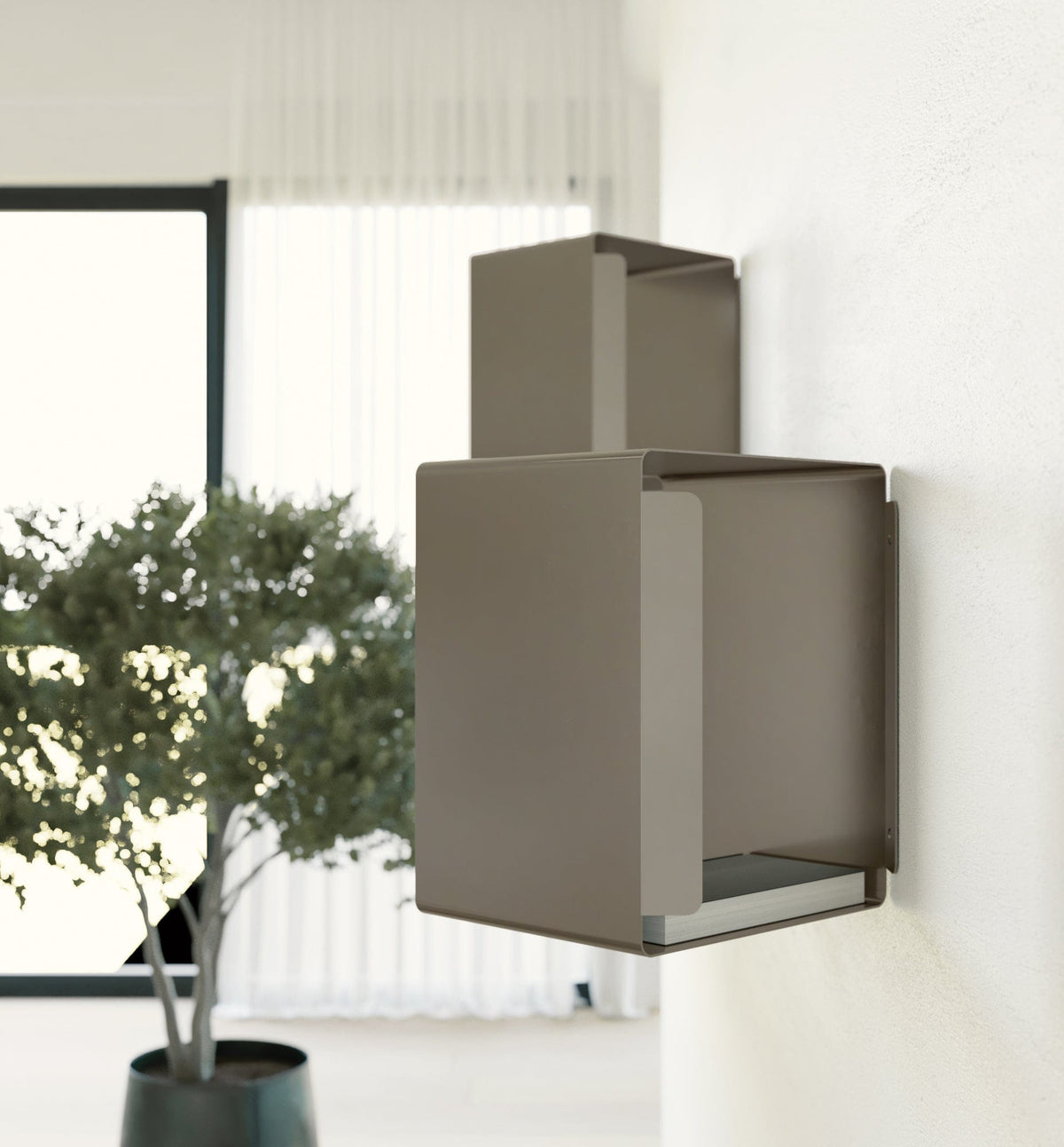 Kubi wall bookcase