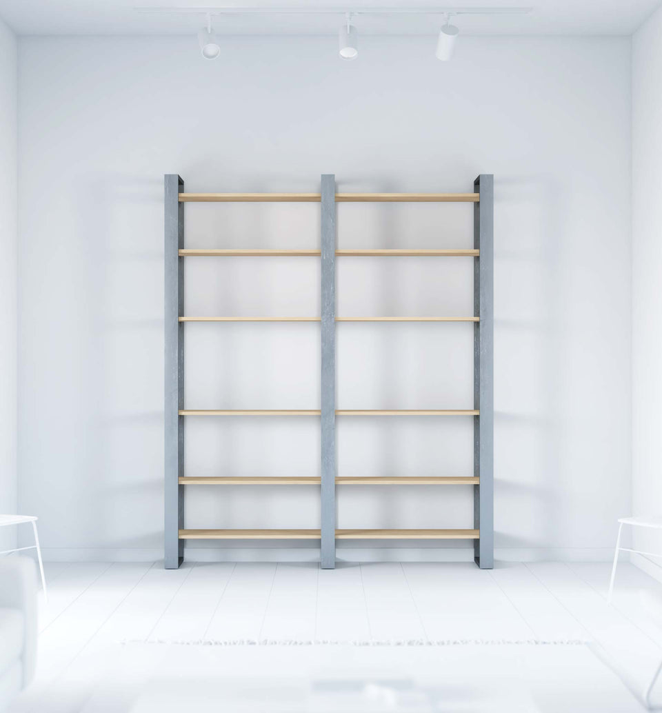 Outline modular bookcase