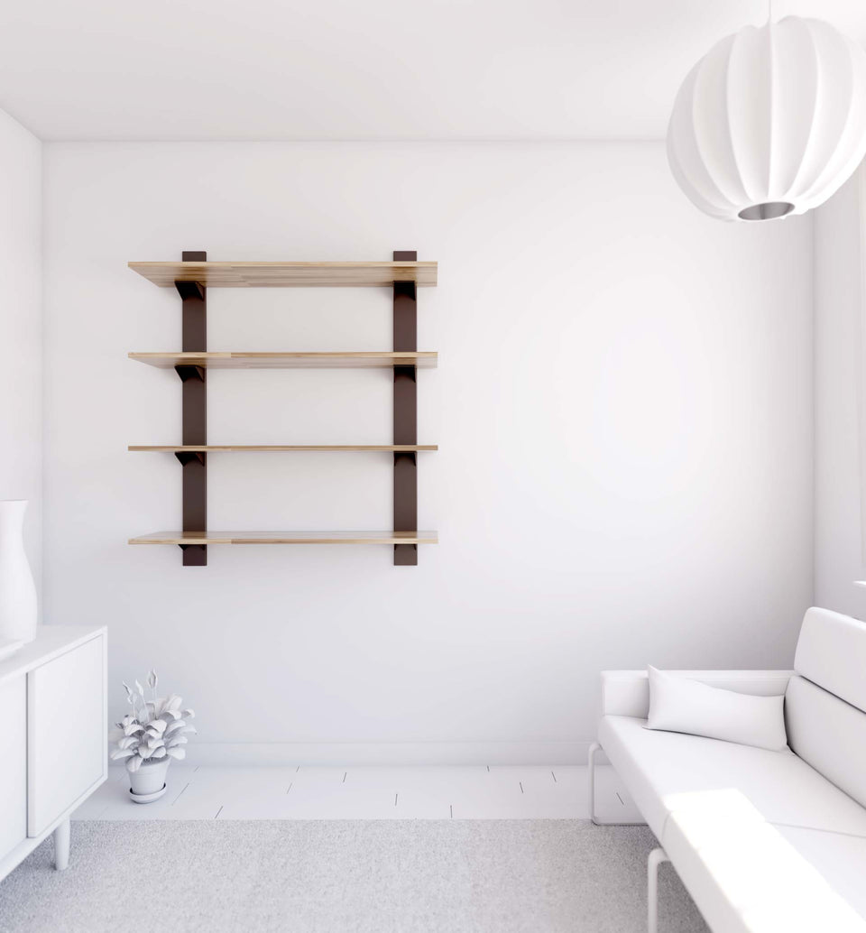Tower wall bookcase