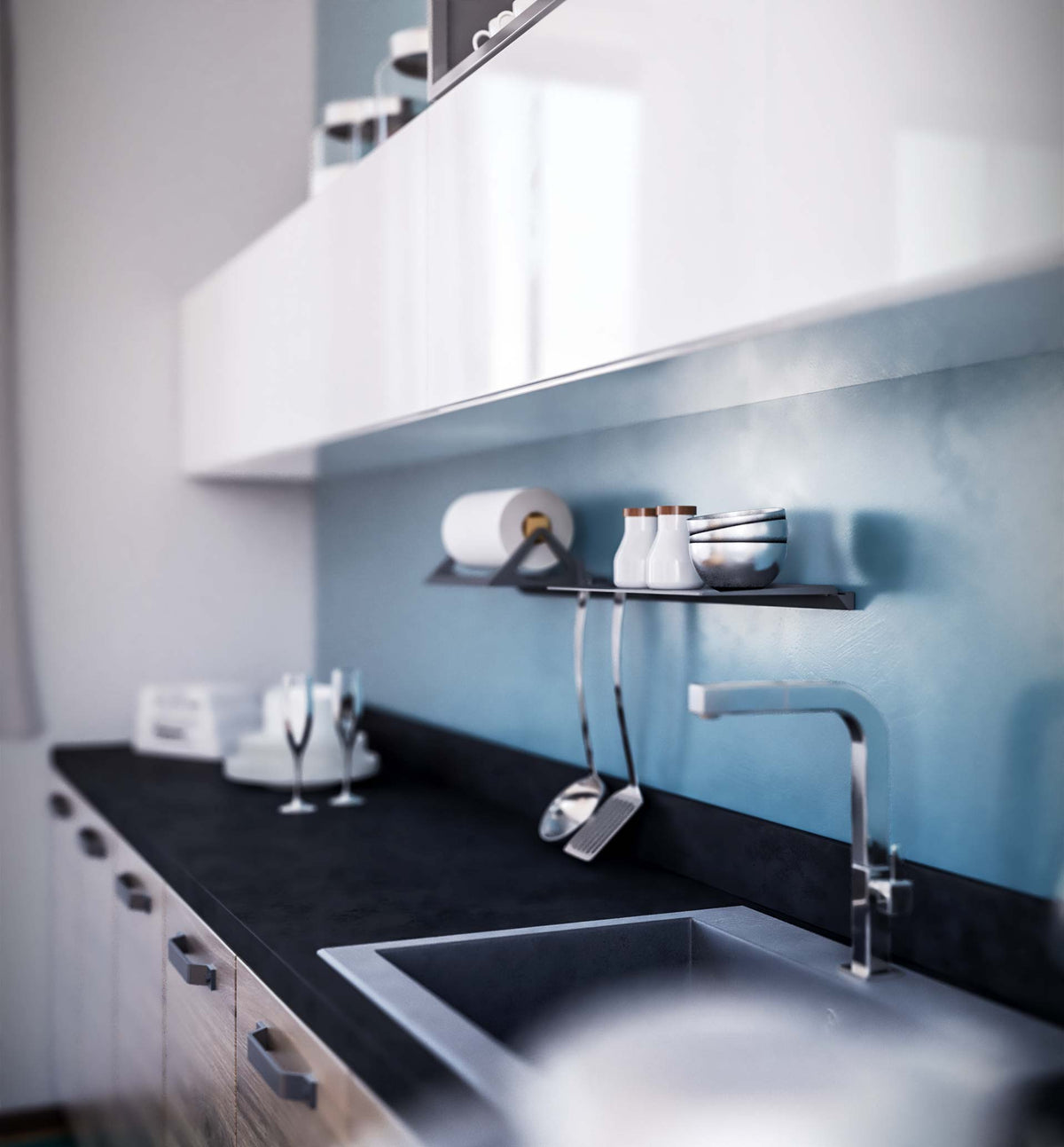Triga Slim kitchen rack