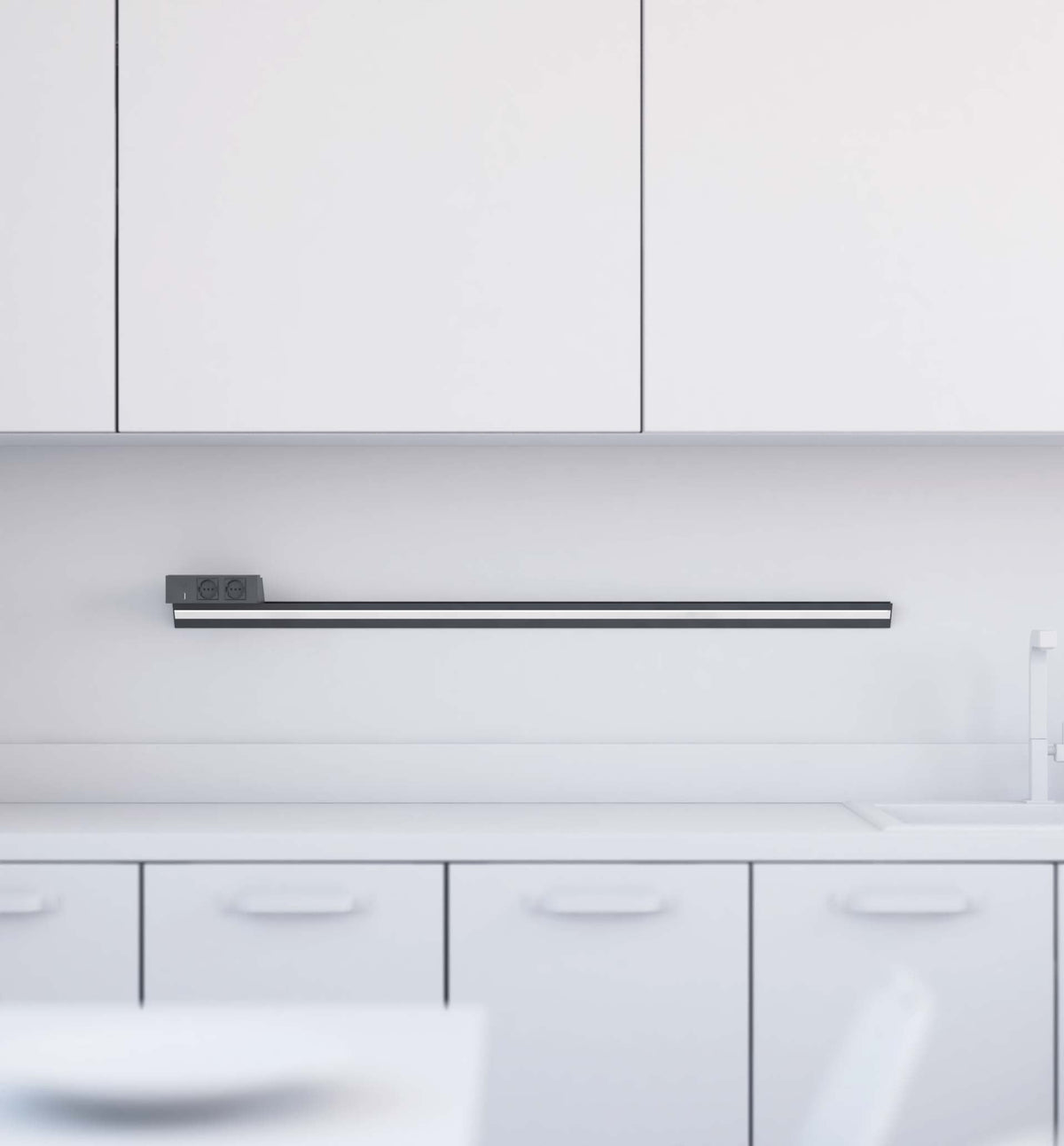 Triga sottopensile con LED