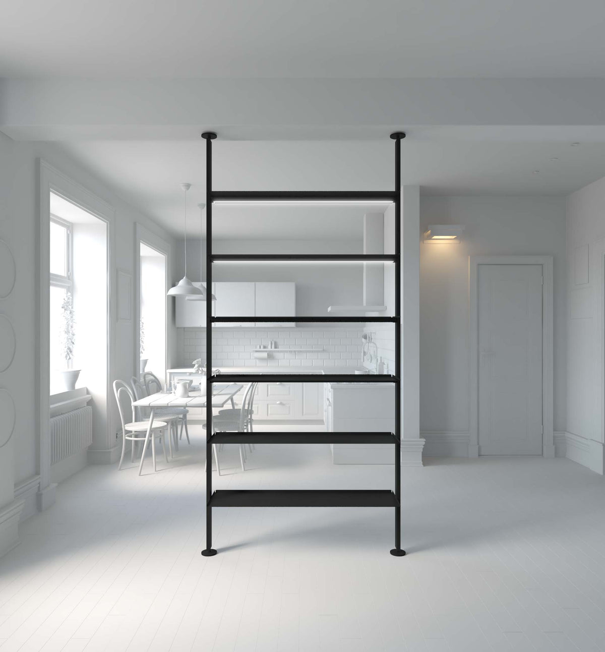 Vertical Line Lux bookcase