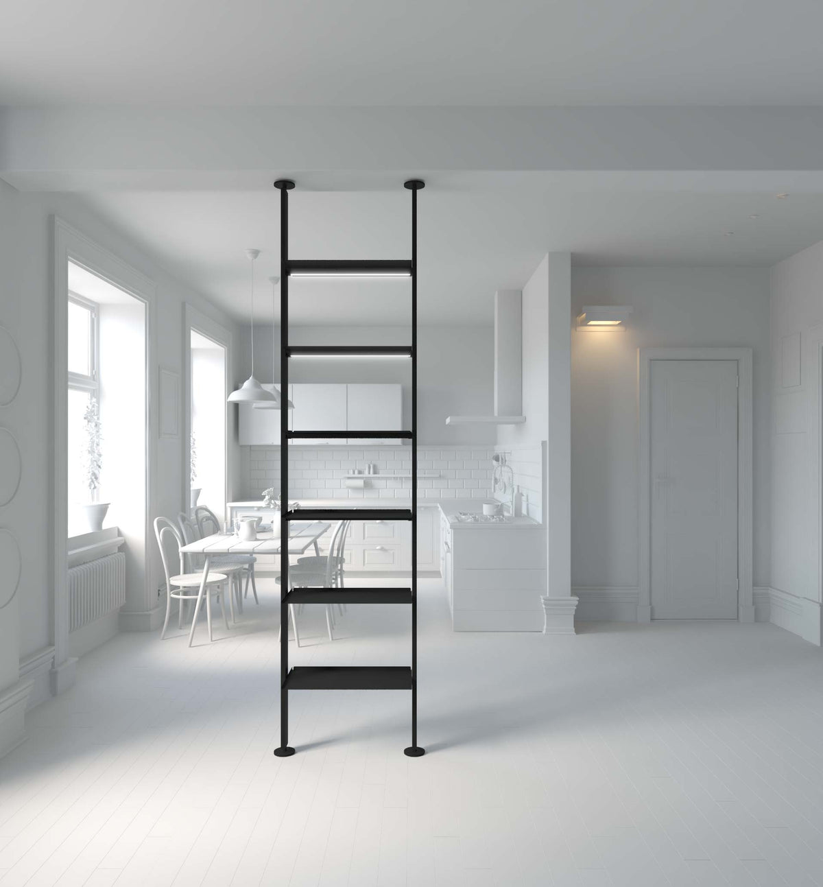 Vertical Line Lux bookcase